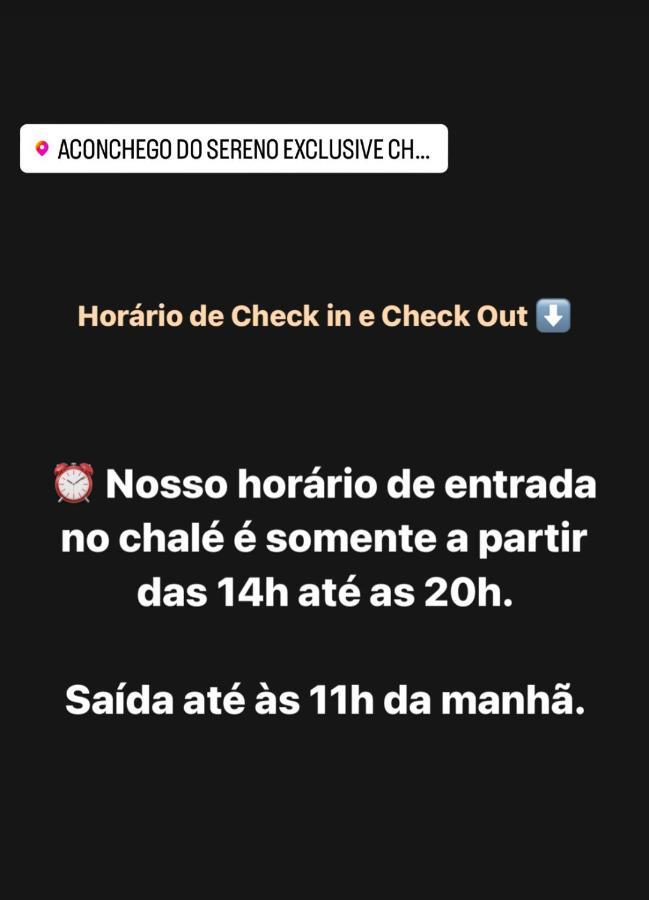 Aconchego do Sereno Exclusive Chales Urubici Exterior foto